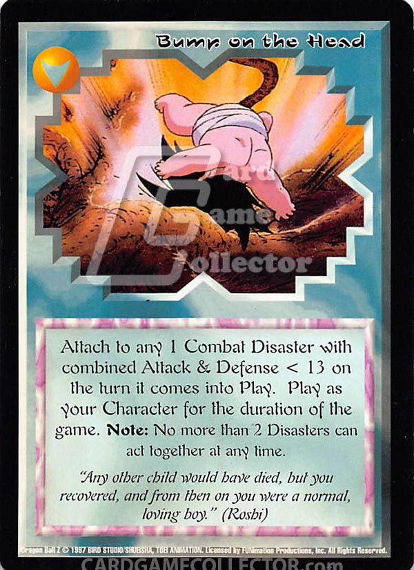 Ani-Mayhem CCG: DBZ : Bump on the Head