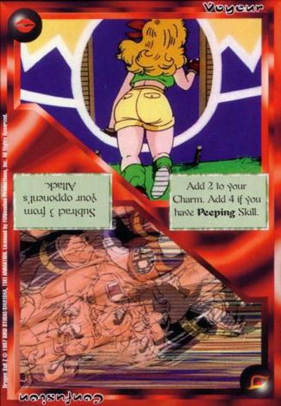 Ani-Mayhem CCG: DBZ : Confusion / Voyeur