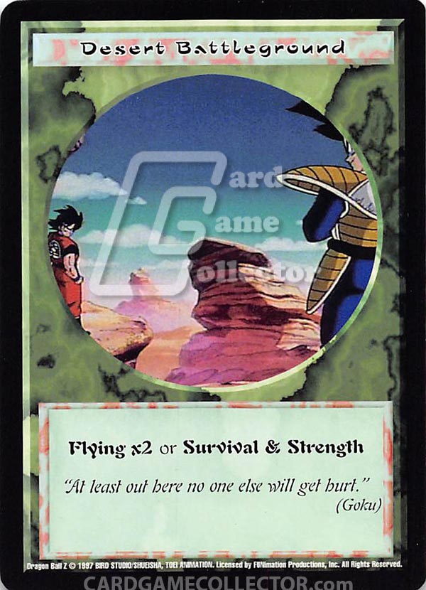 Ani-Mayhem CCG: DBZ : Desert Battleground