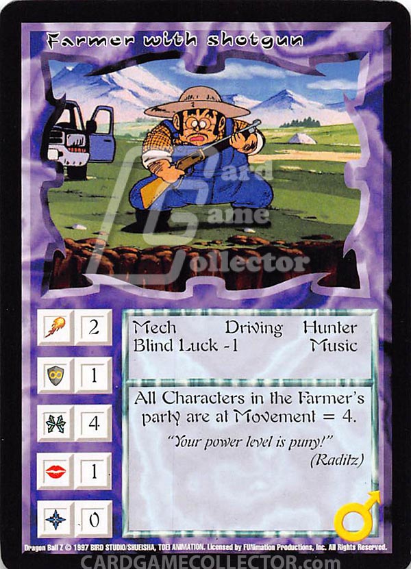 Ani-Mayhem CCG: DBZ : Farmer with Shotgun