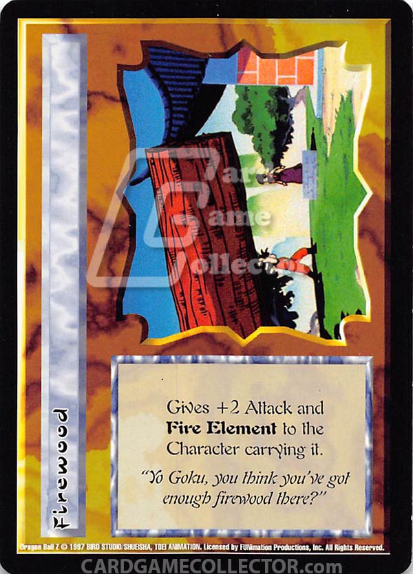 Ani-Mayhem CCG: DBZ : Firewood