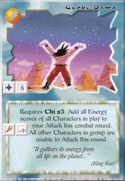 Ani-Mayhem CCG: DBZ : Genki-Dama