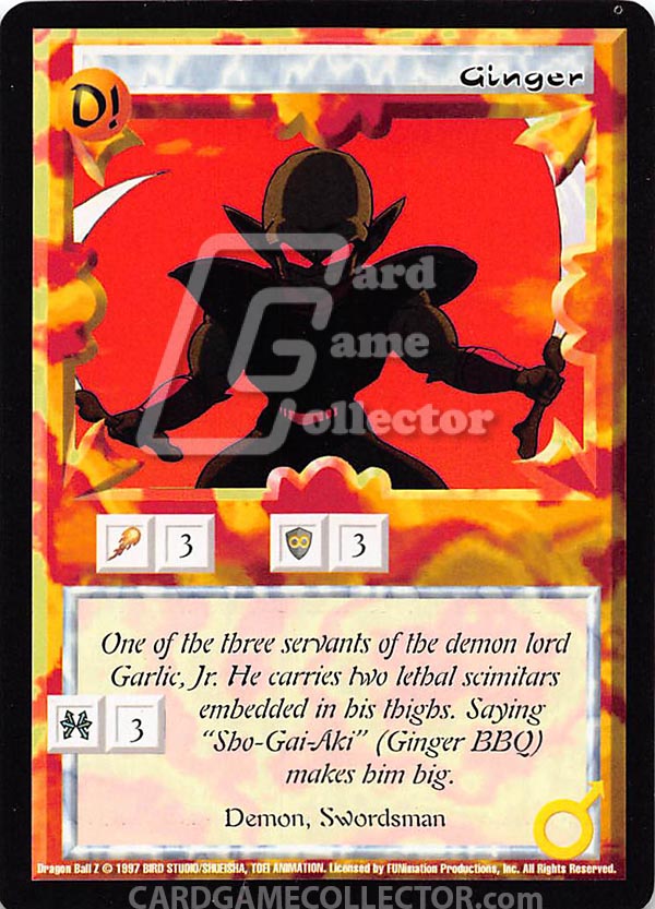 Ani-Mayhem CCG: DBZ : Ginger