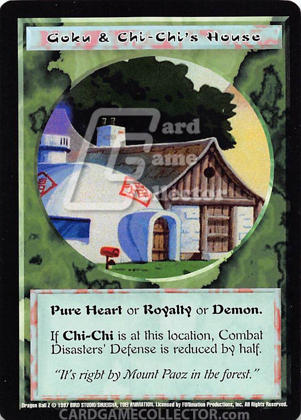 Ani-Mayhem CCG: DBZ : Goku & Chi-Chi's House