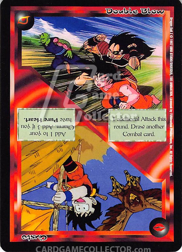 Ani-Mayhem CCG: DBZ : Gusto / Double Blow