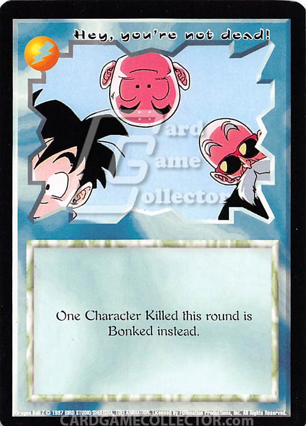 Ani-Mayhem CCG: DBZ : Hey, you're not dead!