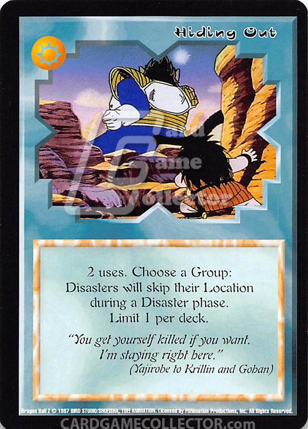 Ani-Mayhem CCG: DBZ : Hiding Out