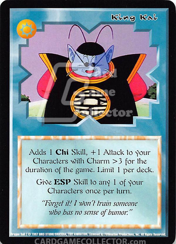 Ani-Mayhem CCG: DBZ : King Kai