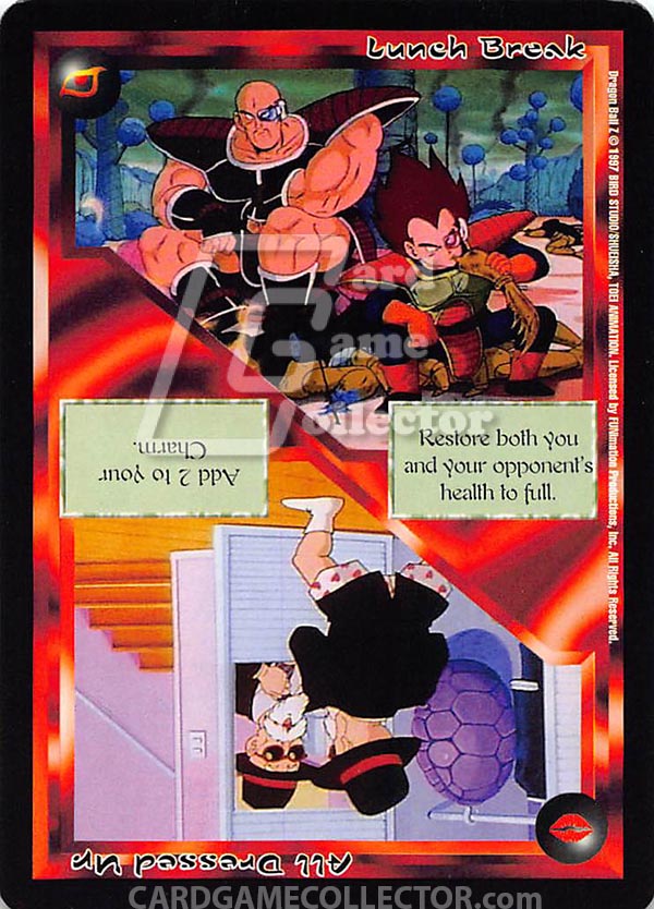 Ani-Mayhem CCG: DBZ : Lunch Break / All Dressed Up