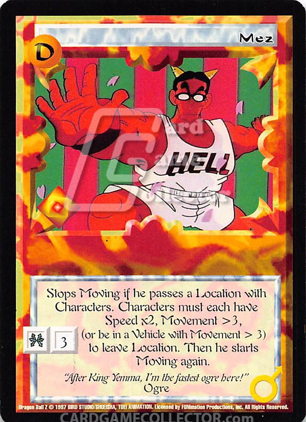 Ani-Mayhem CCG: DBZ : Mez