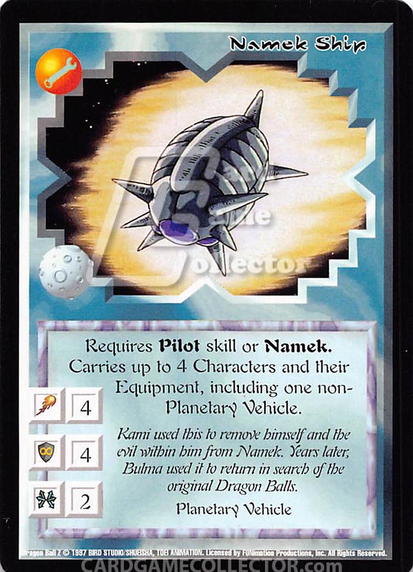 Ani-Mayhem CCG: DBZ : Namek Ship