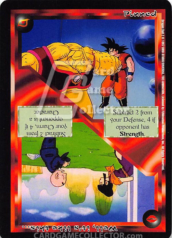 Ani-Mayhem CCG: DBZ : Pinned / Well, it's like this...