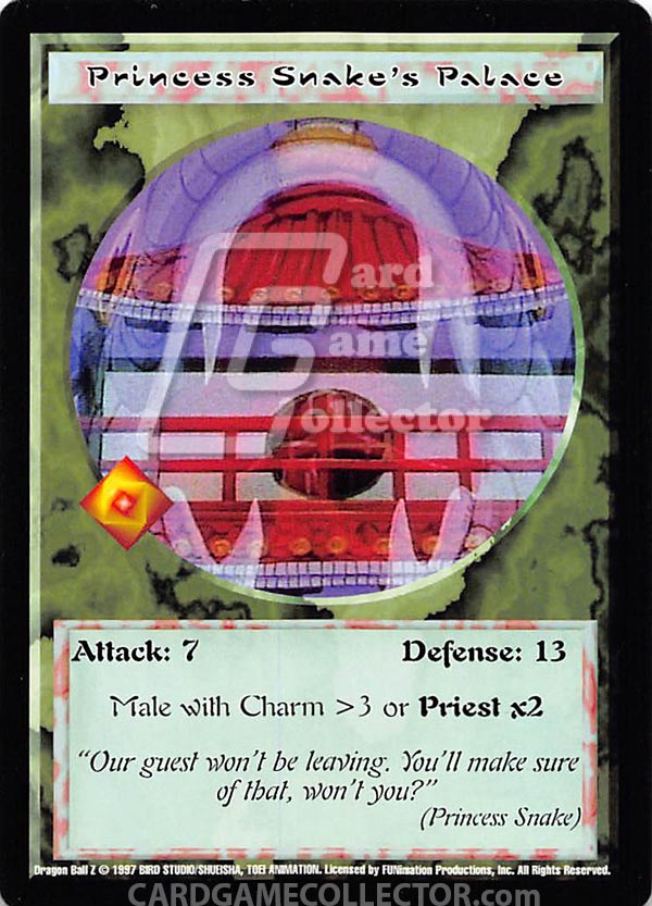 Ani-Mayhem CCG: DBZ : Princess Snake's Palace