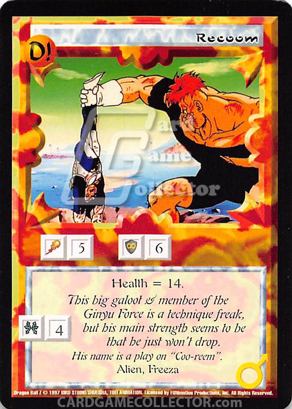 Ani-Mayhem CCG: DBZ : Recoom