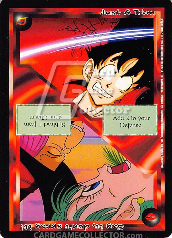 Ani-Mayhem CCG: DBZ : Say it, don't spary it! / Just A Trim