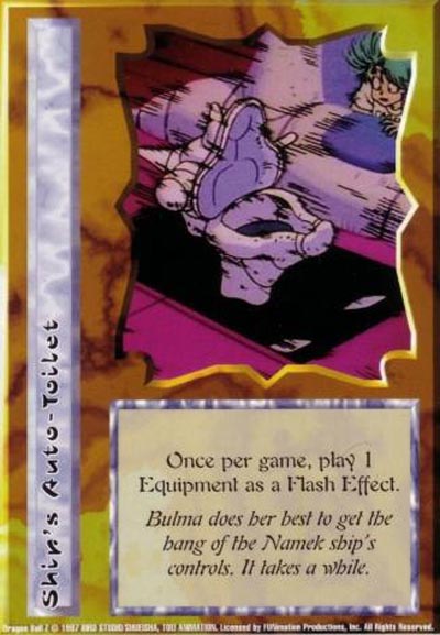 Ani-Mayhem CCG: DBZ : Ship's Auto-Toilet