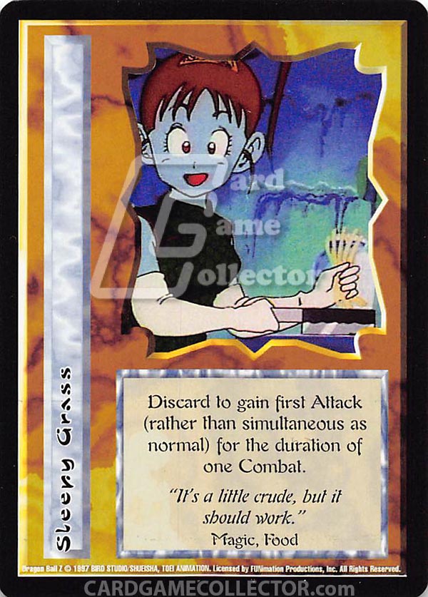 Ani-Mayhem CCG: DBZ : Sleepy Grass