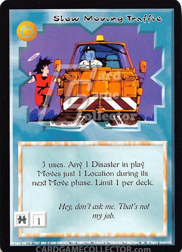 Ani-Mayhem CCG: DBZ : Slow Moving Traffic