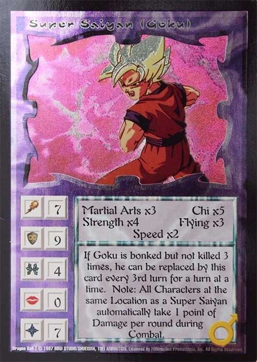 Ani-Mayhem CCG: DBZ : Super Saiyan (Goku)