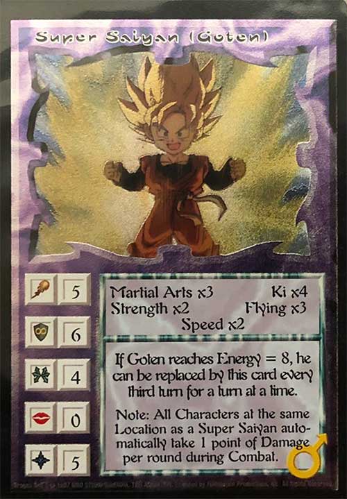 Ani-Mayhem CCG: DBZ : Super Saiyan (Goten)