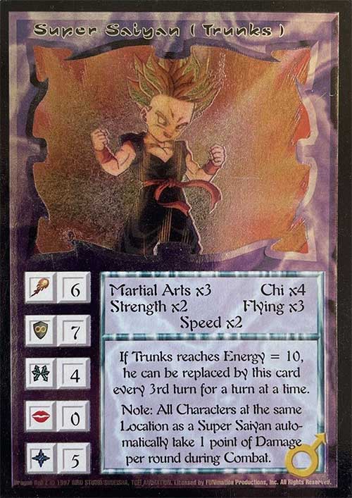 Ani-Mayhem CCG: DBZ : Super Saiyan (Trunks)