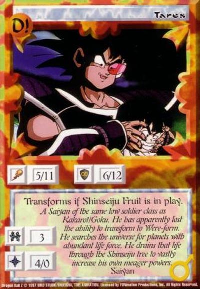 Ani-Mayhem CCG: DBZ : Tares