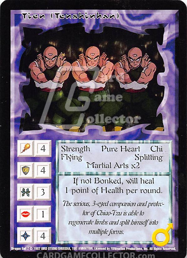 Ani-Mayhem CCG: DBZ : Tien (Tenshinhan)