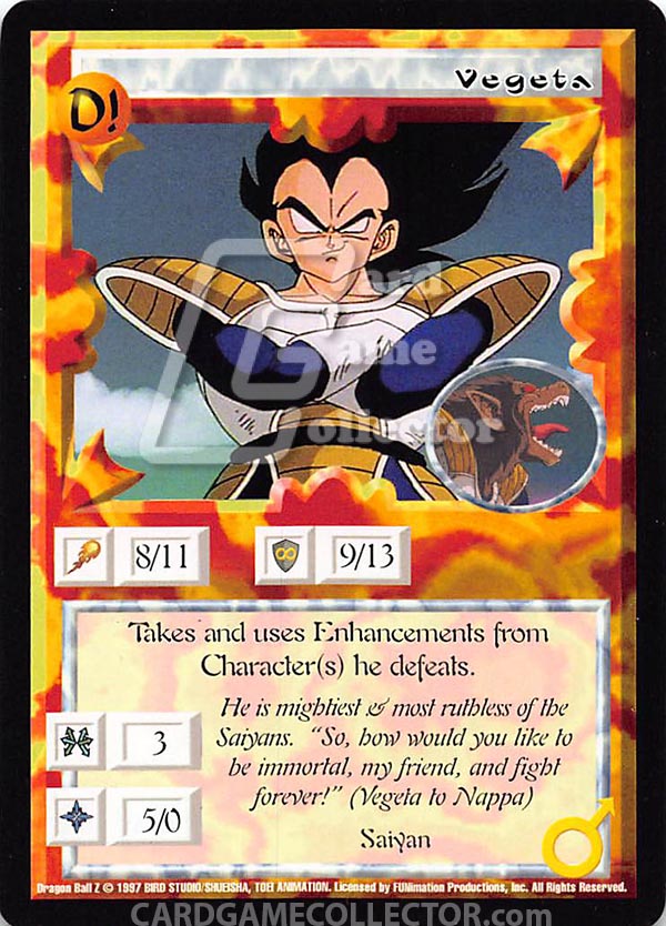 Ani-Mayhem CCG: DBZ : Vegeta