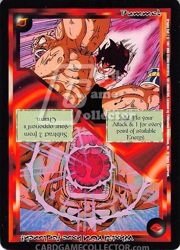 Ani-Mayhem CCG: DBZ : What's YOU have for lunch! / Pummel