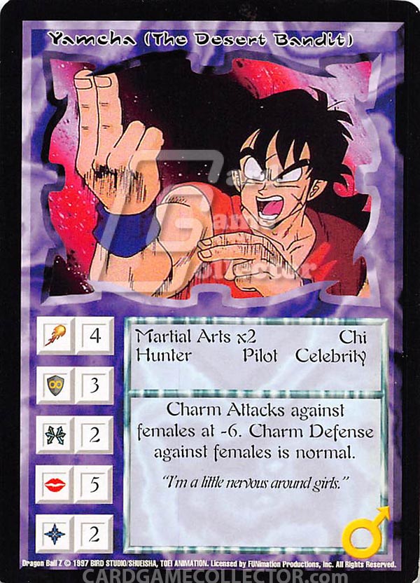 Ani-Mayhem CCG: DBZ : Yamcha (The Desert Bandit)