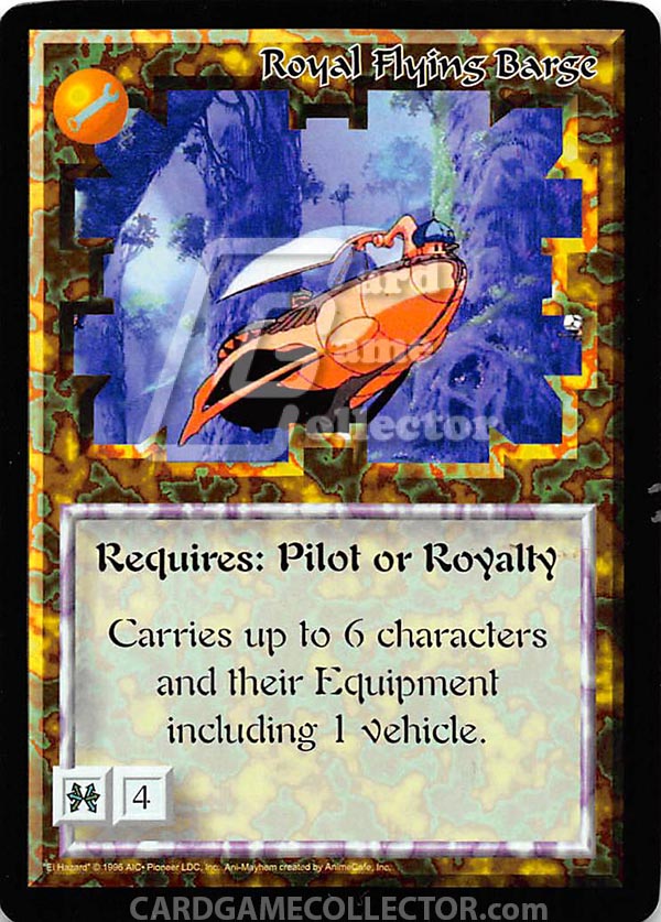 Ani-Mayhem CCG: Set 0 : Royal Flying Barge