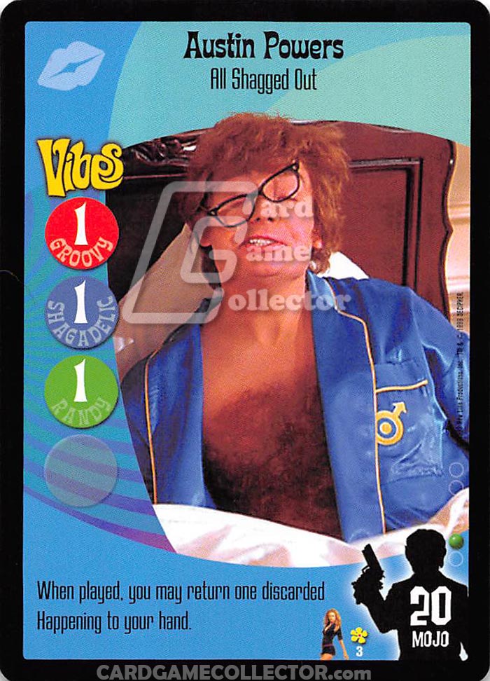Austin Powers CCG:  Austin Powers, All Shagged Out