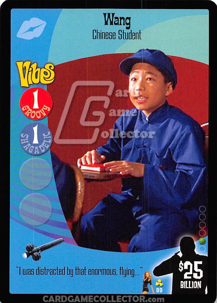 Austin Powers CCG:  Wang, Chinese Student