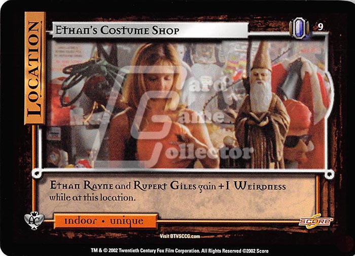 Buffy TVS CCG:  Ethan's Costume Shop