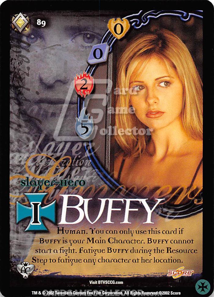 Buffy TVS CCG:  Buffy Summers