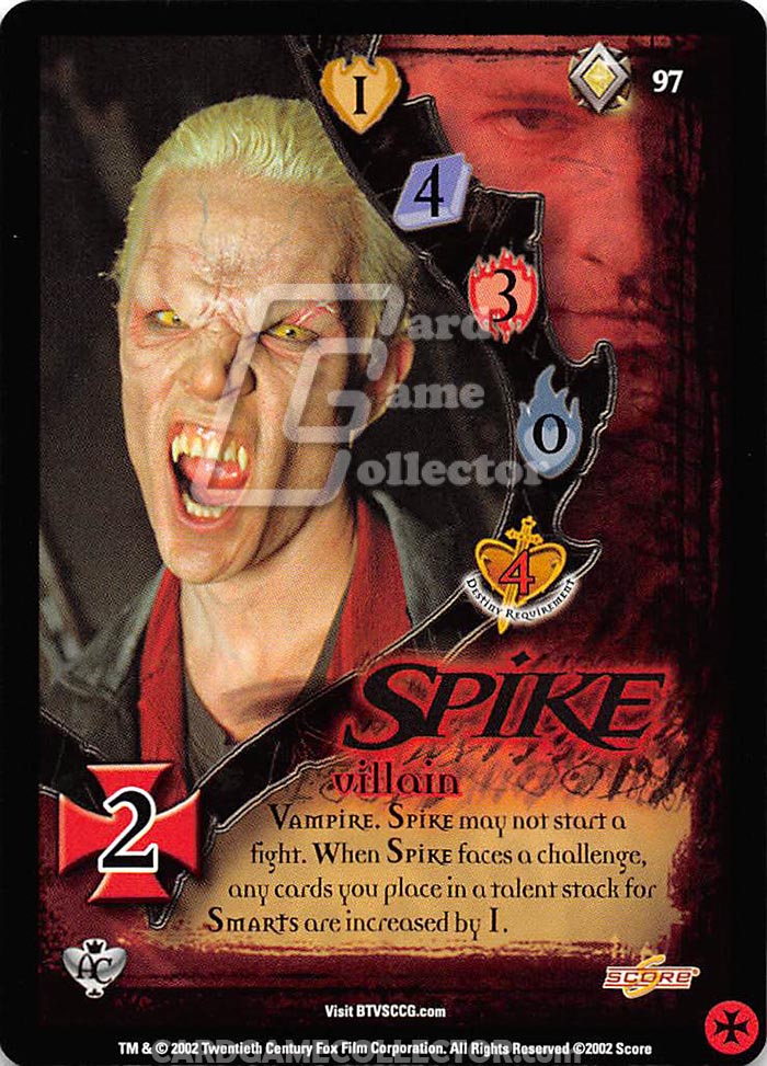 Buffy TVS CCG:  Spike