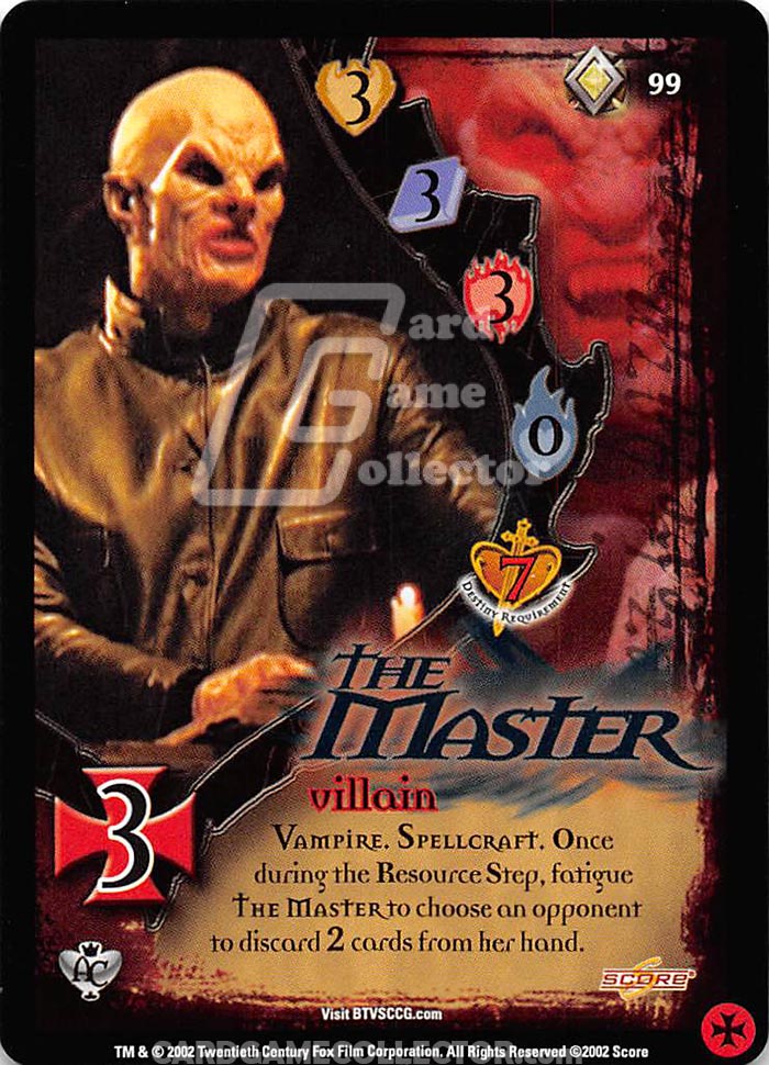 Buffy TVS CCG: The Master