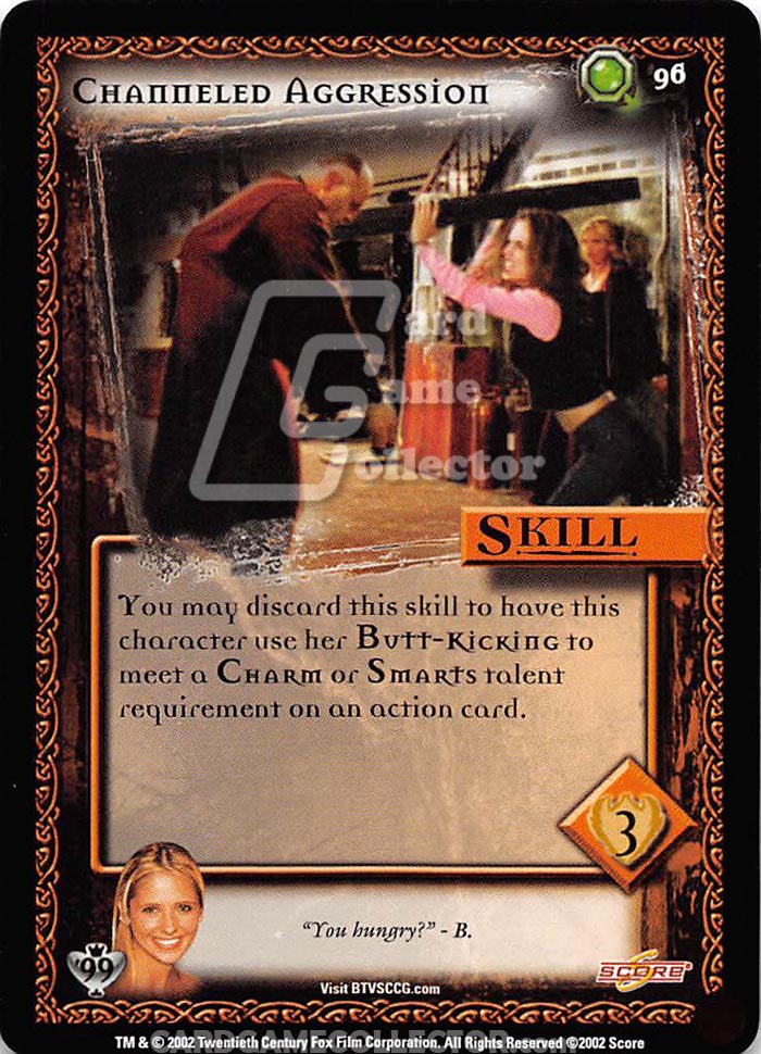 Buffy TVS CCG:  Channeled Aggression