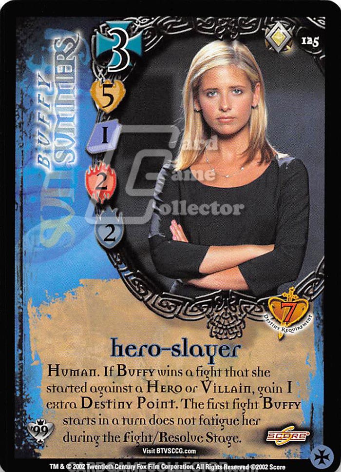 Buffy TVS CCG: Buffy Summers