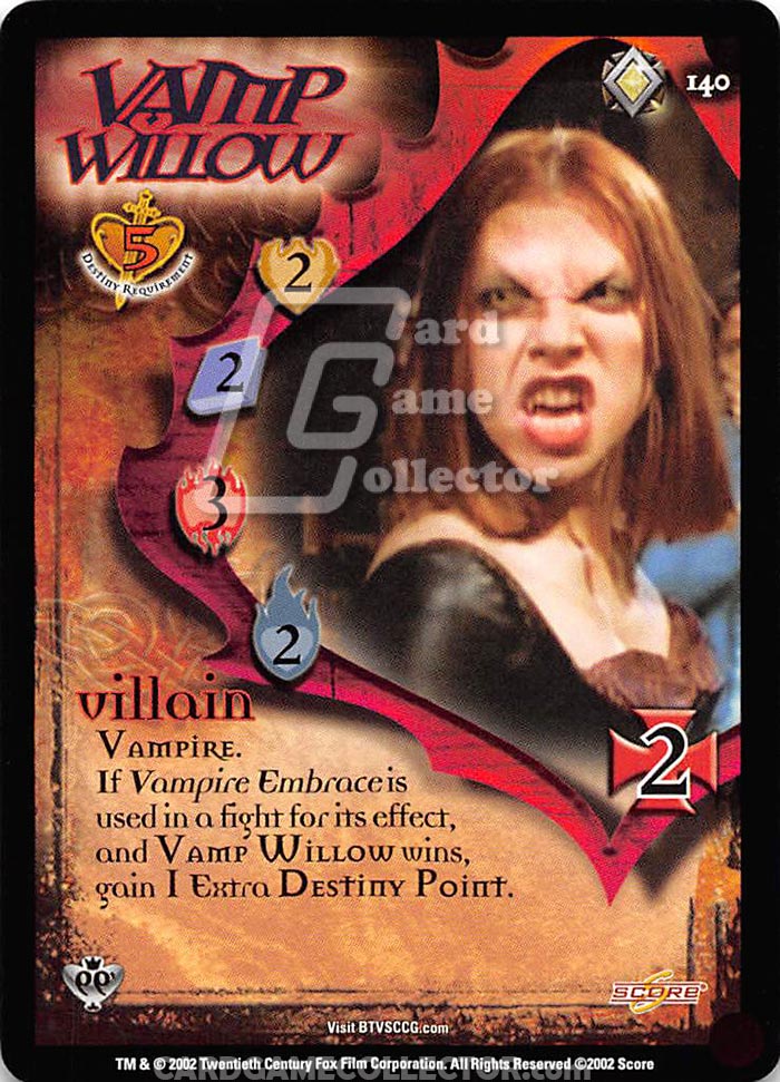 Buffy TVS CCG: Vamp Willow
