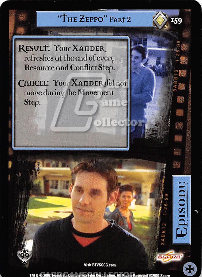 Buffy TVS CCG:  