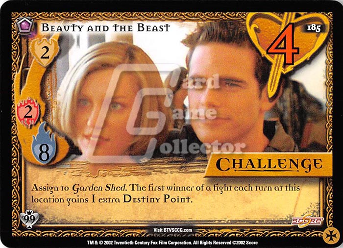 Buffy TVS CCG:  Beauty and the Beast