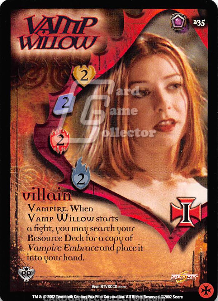 Buffy TVS CCG: Vamp Willow