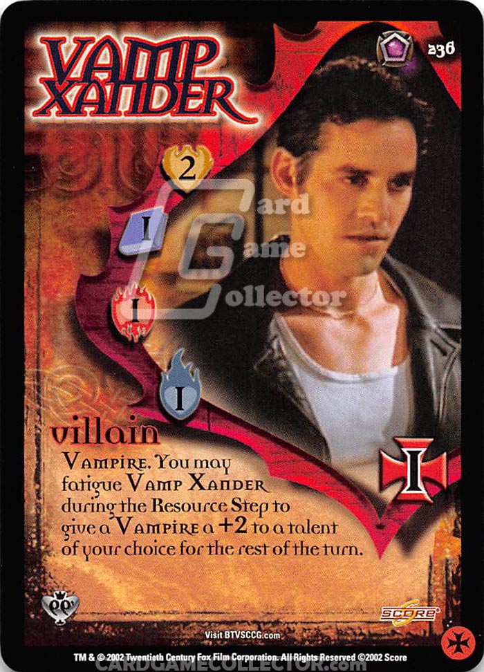 Buffy TVS CCG: Vamp Xander