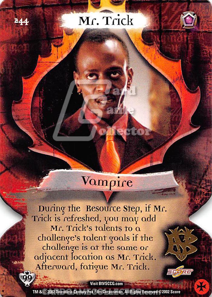 Buffy TVS CCG:  Mr. Trick