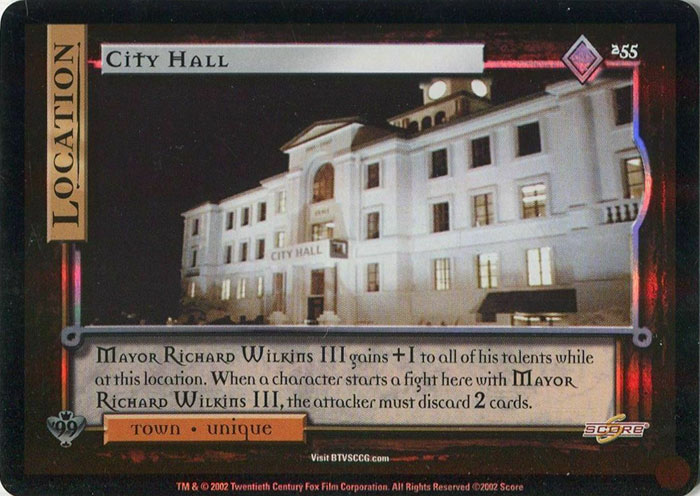 Buffy TVS CCG: City Hall