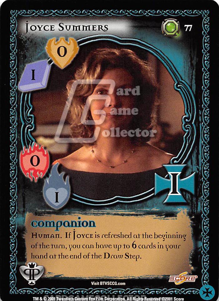 Buffy TVS CCG:  Joyce Summers