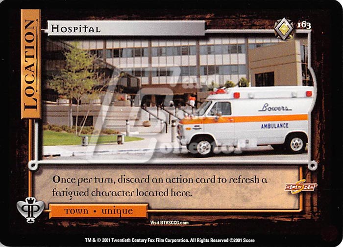 Buffy TVS CCG:  Hospital