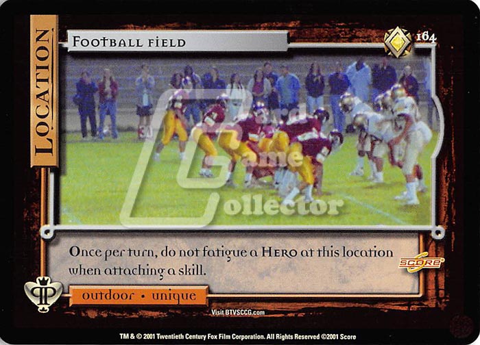 Buffy TVS CCG:  Football Field