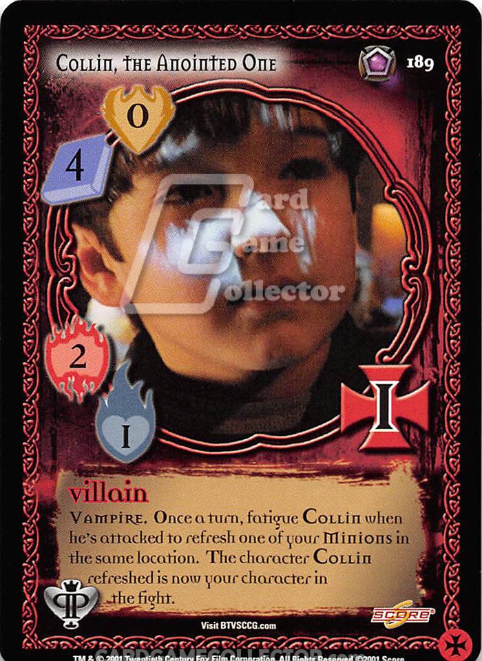 Buffy TVS CCG:  Collin, The Anointed One